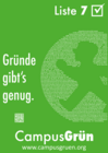 Plakat: "Gründe gibt‘s genug." (2011)