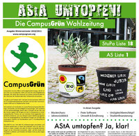 CampusGrün Wahlzeitung - Ausgabe Wintersemester 2010/2011